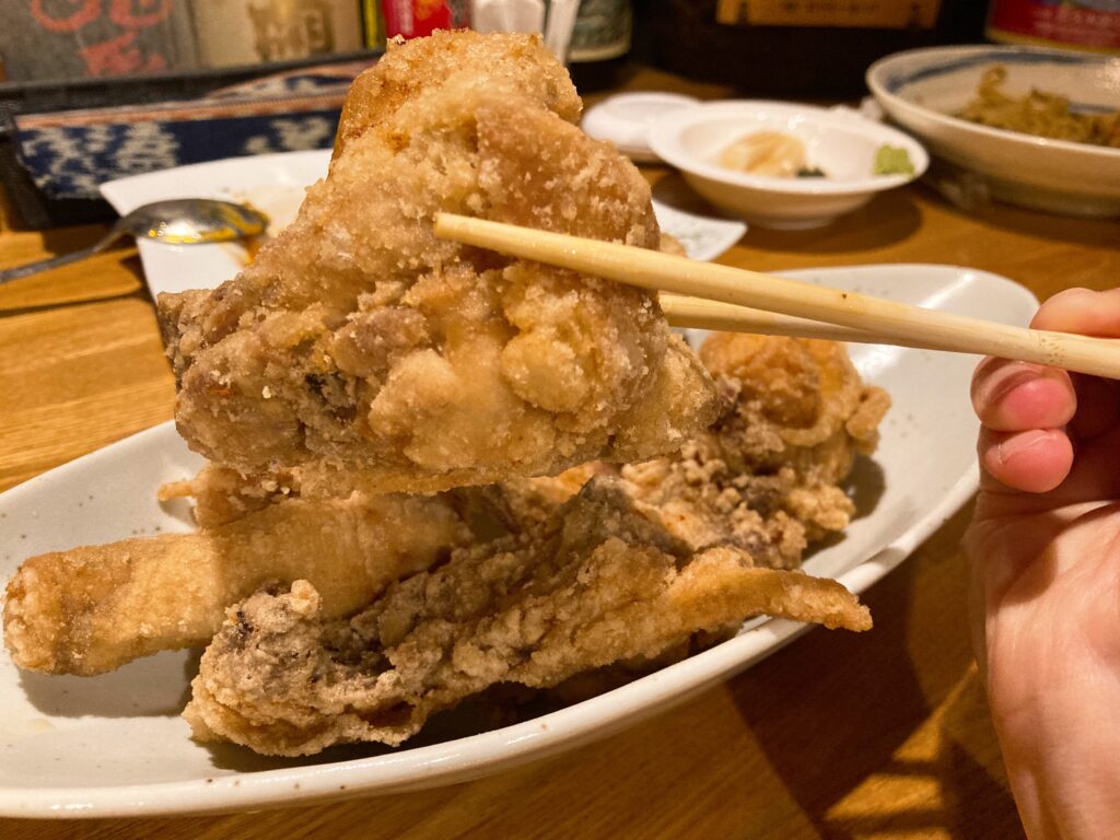 新波のチキンバラバラ