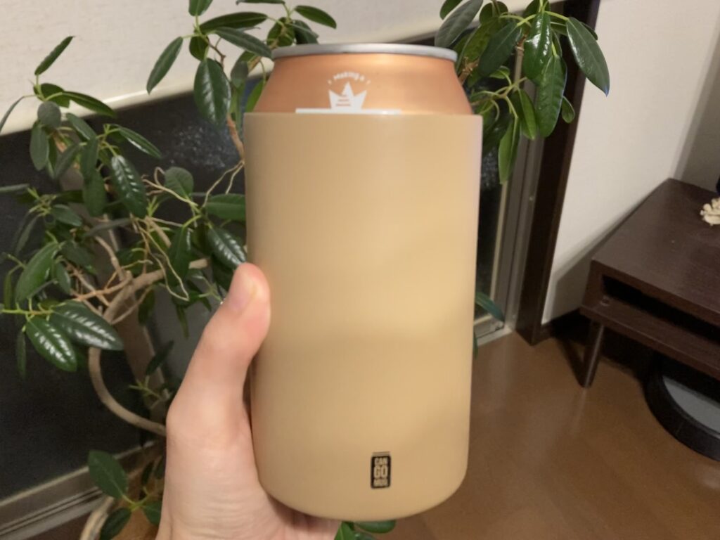 CAN GOMUGに入ったビール缶