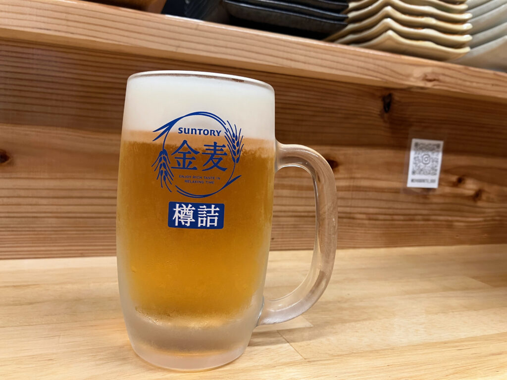 「ちょげれつ」ビール