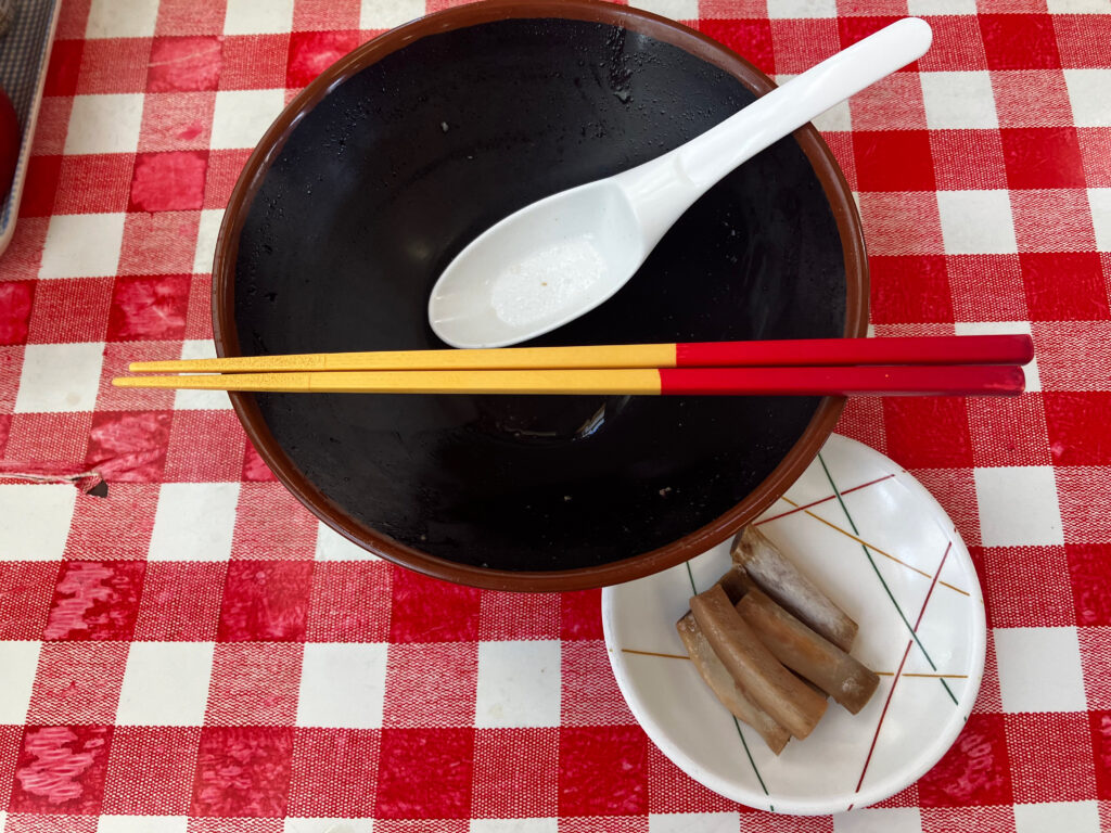 「宮里そば」ソーキそば