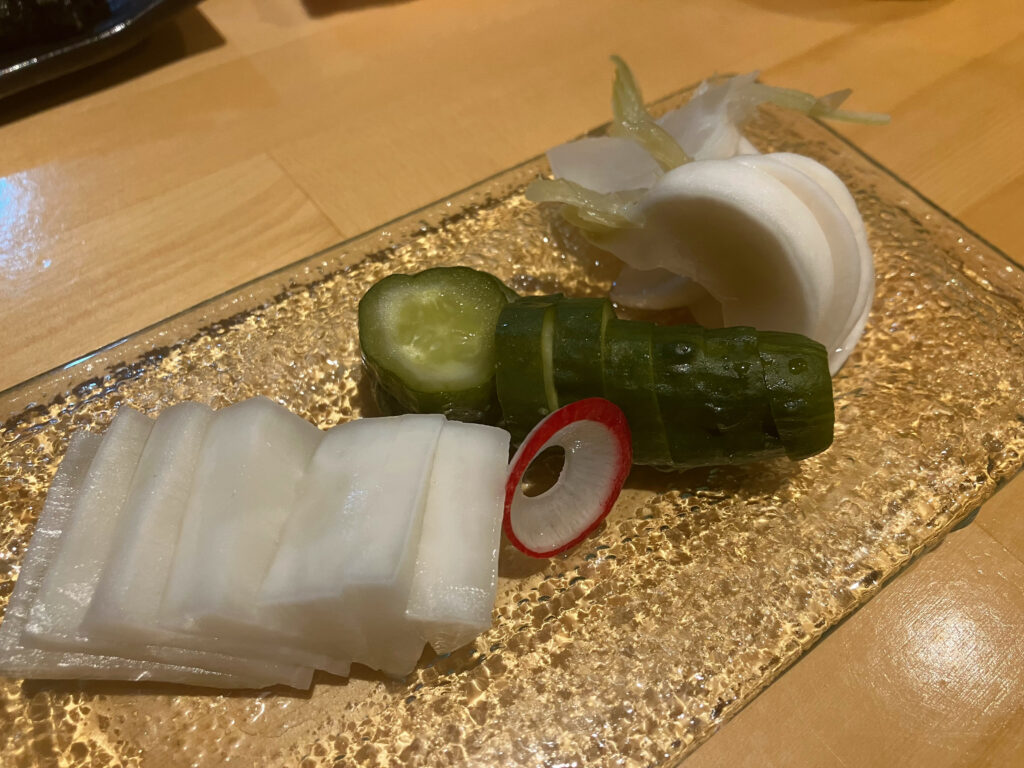 「潤旬庵(うりずあん)」ぬか漬け