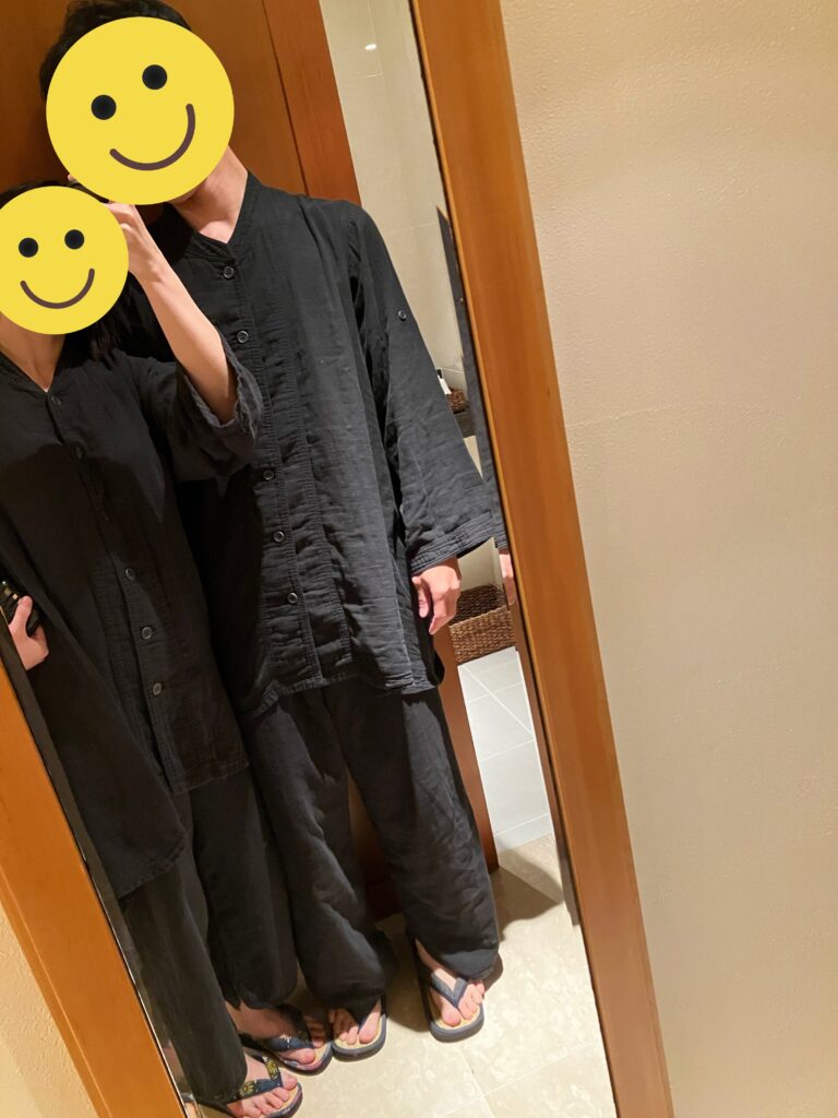 「百名伽藍」館内着