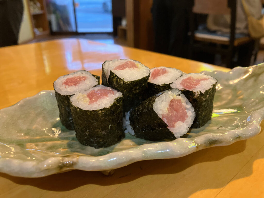 「わが家」鉄火巻