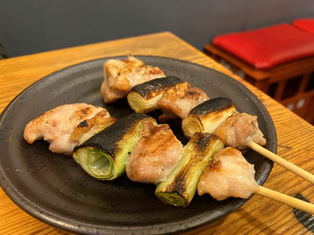 鶏肉とねぎの王道ねぎま串