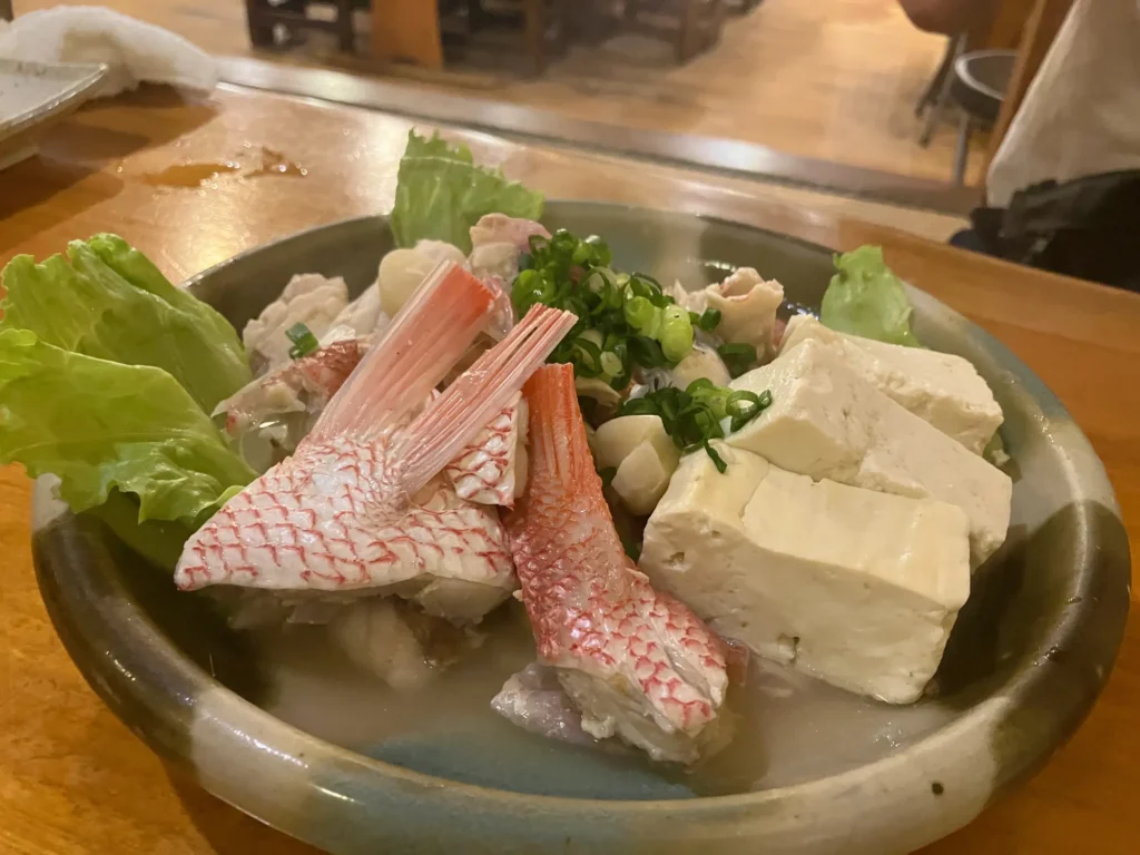 本部町大浜「居酒屋 海」のマース煮